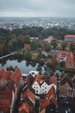 Luebeck Almanya 'nın kuzeyinde Schleswig