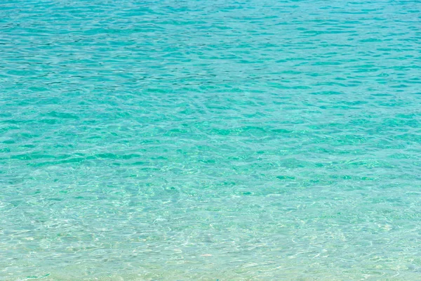 Praia Verão Tropical Fundo Água Mar Azul Transparente Tailândia Mar — Fotografia de Stock