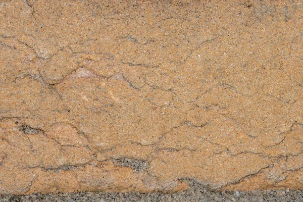 Кирпичный Фон Красного Песка Миномётной Линией Основания — стоковое фото