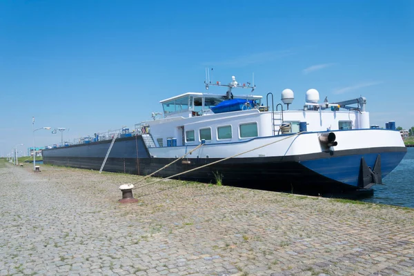 Grand Navire Sur Quai Port Terneuzen Belgique — Photo