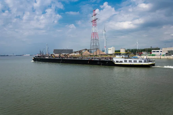 Kieldrecht Belgia Czerwiec 2019 Śródlądowy Silnik Ładunek Płynny Typ Valsinni — Zdjęcie stockowe
