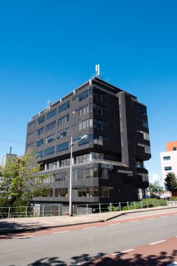 Terneuzen, Hollanda, 12 Temmuz 2020, Schuttershof binası denilen büyük bina.