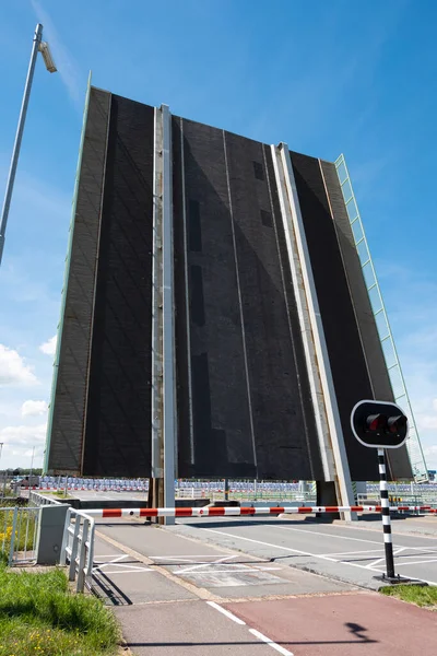 Terneuzen Holanda Julho 2020 Ponte Aberta — Fotografia de Stock