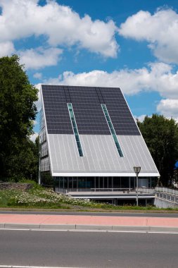 Terneuzen, Hollanda, 12 Temmuz 2020, Kuzey Denizi Limanı ana binası Avrupa 'nın en üst limanı