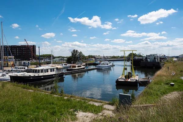 Terneuzen Pays Bas Juillet 2020 Marina Avec Des Bateaux Plaisance — Photo