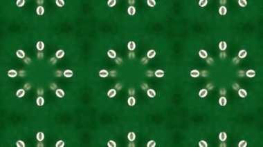 Baloncuklar. Psikedelik kaleydoskop VJ döngüleri. Su damlaları dans ediyor. Medyum döngüsü.