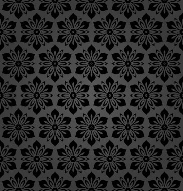 Çiçeksiz Kusursuz Vektör Deseni