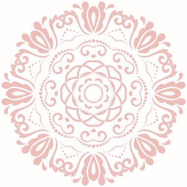 Doğulu Soyut Vektör Deseni