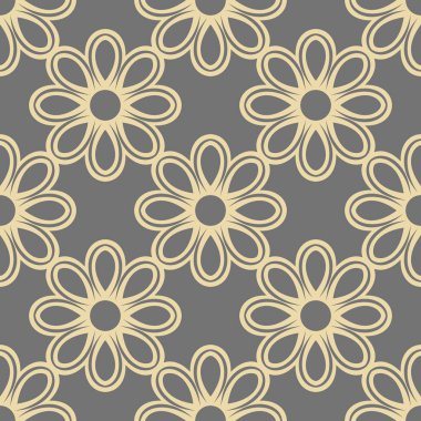 Çiçeksiz Kusursuz Vektör Deseni