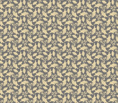 Çiçeksiz Kusursuz Vektör Deseni