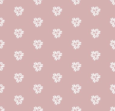 Çiçeksiz Kusursuz Vektör Deseni