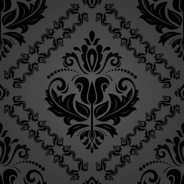 Sorunsuz vektör koyu arka plan şark