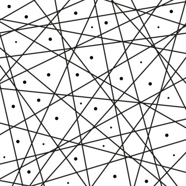 Geometrik Vektör Soyut Deseni