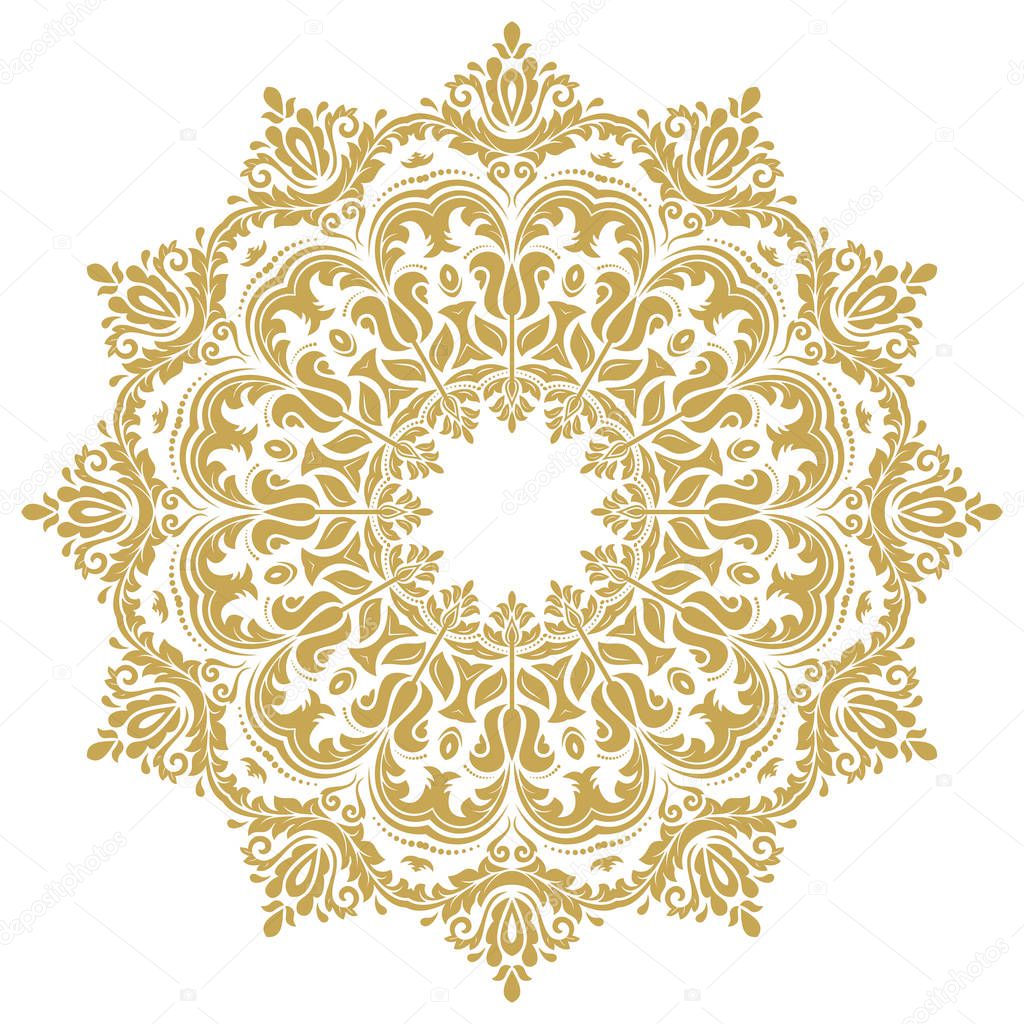 Elegant Vector Ornament in Classic Style