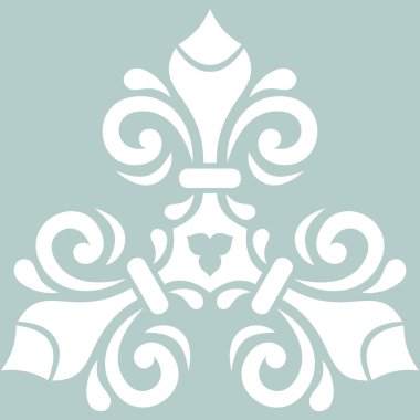 Doğulu Soyut Vektör Deseni