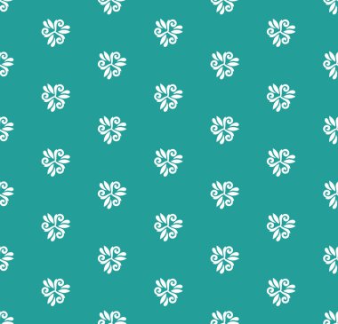 Çiçeksiz Kusursuz Vektör Deseni