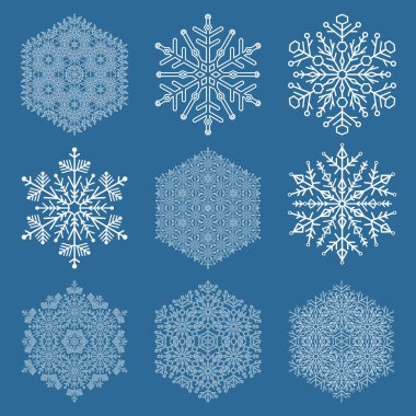 Vektör Kar Taneleri Kümesi