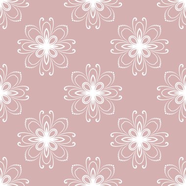 Çiçeksiz Kusursuz Vektör Deseni