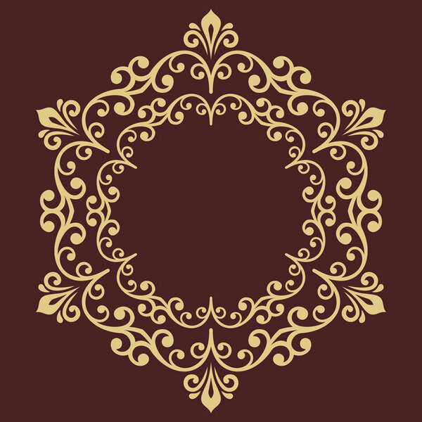 Elegant Vector Ornament in Classic Style
