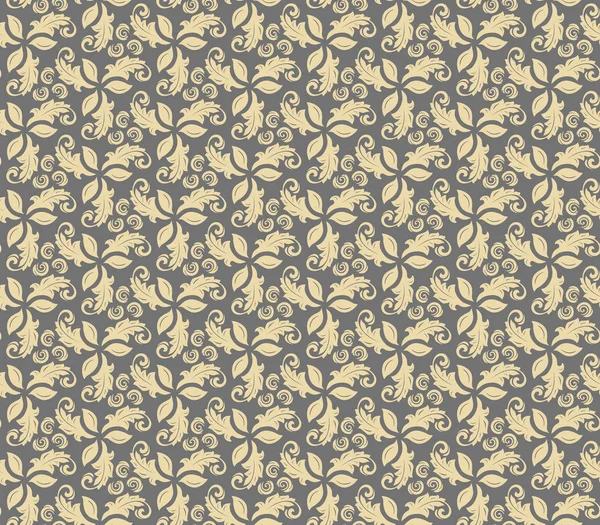 Vectorielle continue Fine floral Pattern — Image vectorielle