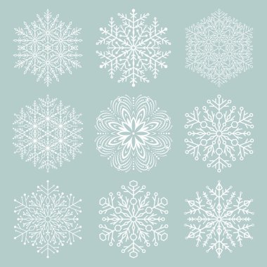 Vektör Kar Taneleri Kümesi