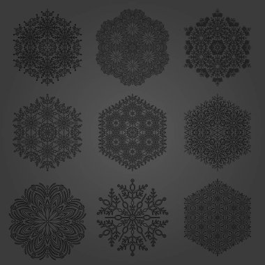 Vektör Kar Taneleri Kümesi