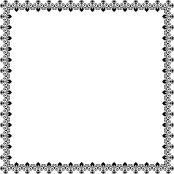 Çiçek Vektörü İnce Çerçeve