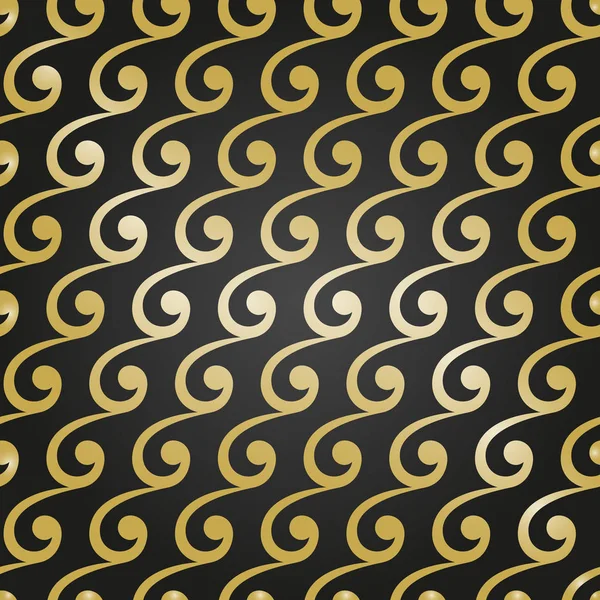 Geometrik sorunsuz vektör altın desen