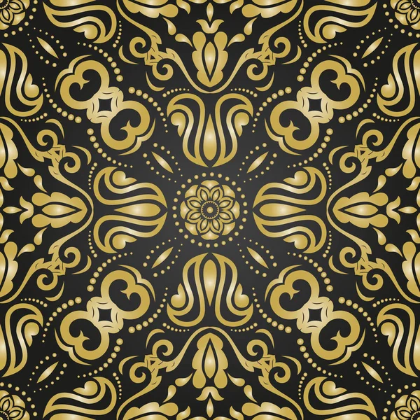 Sorunsuz vektör şark altın arka plan