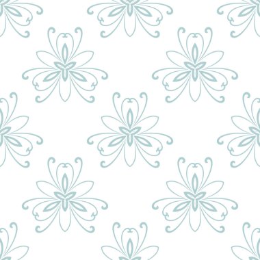 Çiçeksiz Kusursuz Vektör Deseni