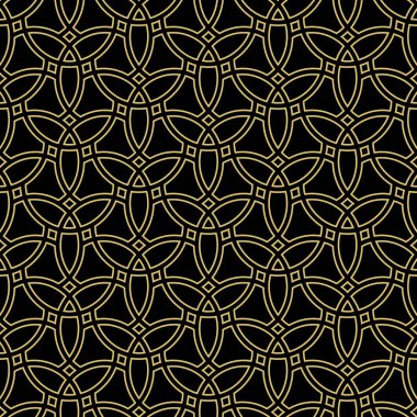 Arap Biçiminde Kusursuz Vektör Deseni