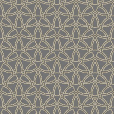 Geometrik sorunsuz vektör altın desen