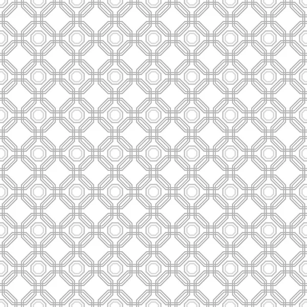 Seamless Abstract Vector Pattern With Octagons — Stock Vector