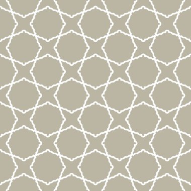 Arap Biçiminde Kusursuz Vektör Deseni