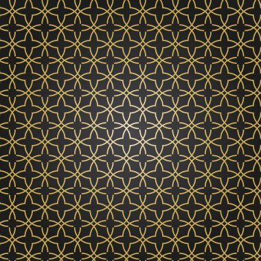 Arap Biçiminde Kusursuz Vektör Deseni