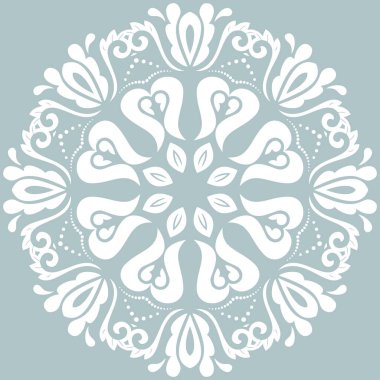 Doğulu Soyut Vektör Deseni