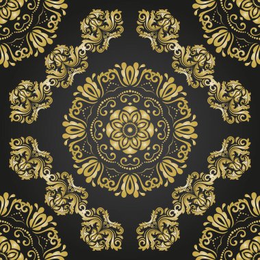 Doğulu Kusursuz Vektör Arkaplanı