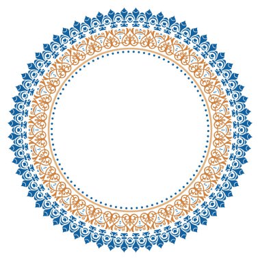 Doğulu Soyut Vektör Deseni