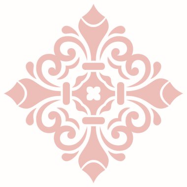 Doğulu Soyut Vektör Deseni