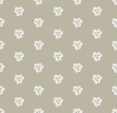 Çiçeksiz Kusursuz Vektör Deseni