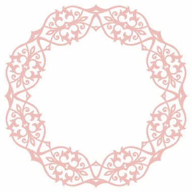 Klasik Biçimli Zarif Vektör Süslemesi