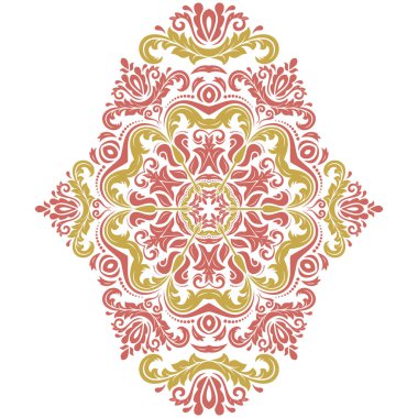 Doğulu Soyut Vektör Deseni