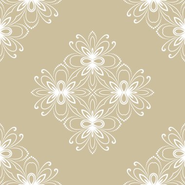 Çiçeksiz Kusursuz Vektör Deseni