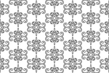 Geometrik Kusursuz Vektör Deseni