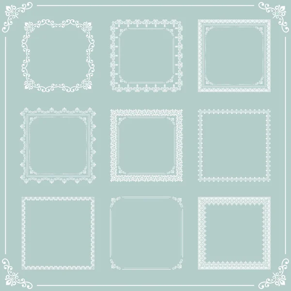 Vektör Kare Desenleri Kümesi