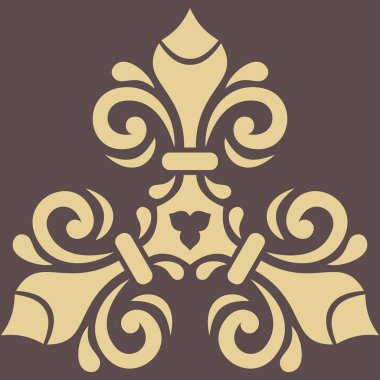 Çiçek Vektörü Soyut Deseni