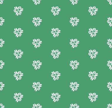 Çiçeksiz Kusursuz Vektör Deseni