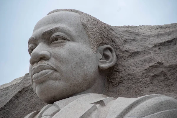 ワシントンDCのマーティン・ルーサー・キング・ジュニア博士の記念碑の閉鎖。アメリカ — ストック写真