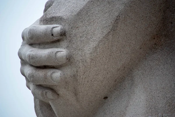 Main close up, Dr. Martin Luther King Jr. memorial Washington DC USA — Photo