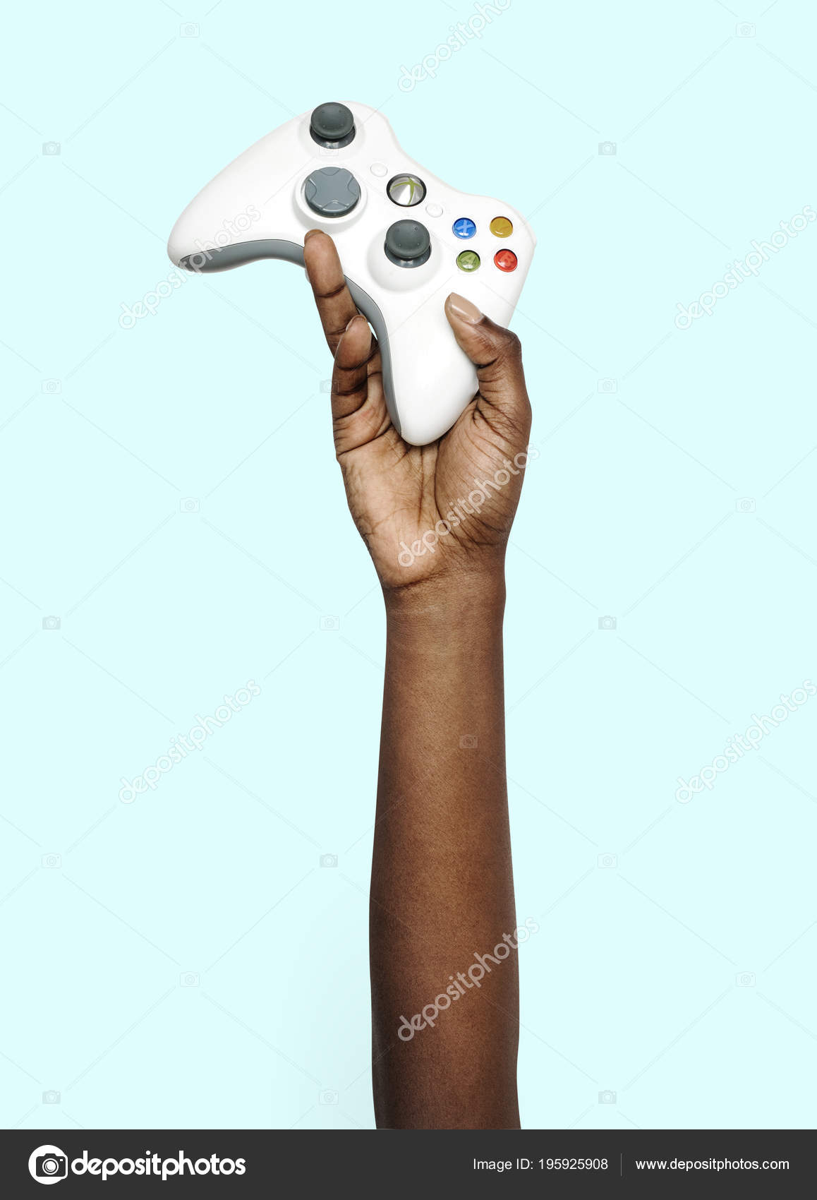 Partial Hand Holding Joystick Stock Photo by ©Rawpixel 195925908